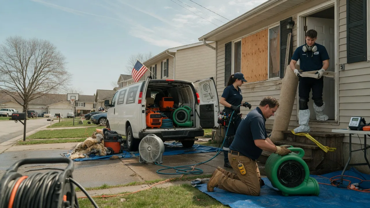 Water Damage Restoration in Hutsonville, IL near me
